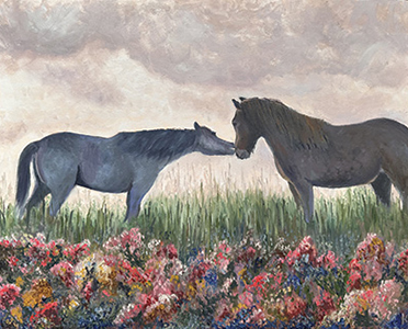 Sharing Air - by Kelly Logan